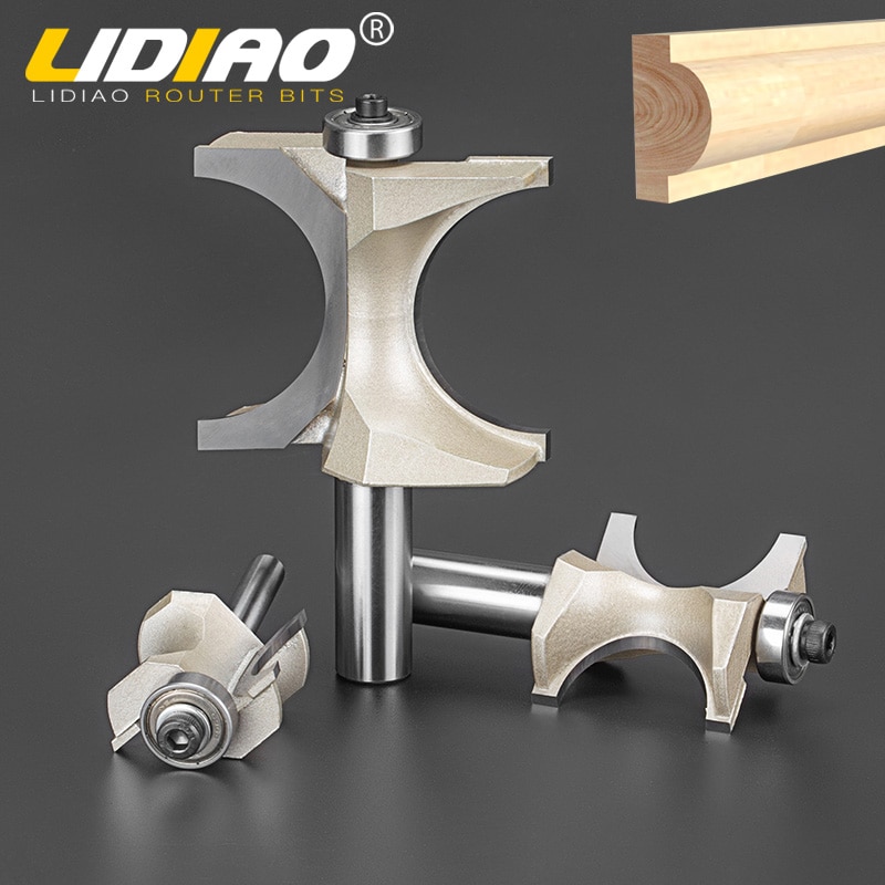 Lidiao 1pc 1/2 1/4 shank   half round end mill ..